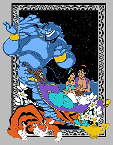 Disney Girl's Poster in The Lamp T-Shirt2