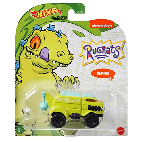 Hot Wheels Rugrats Reptar Character Cars Die-Cast Car Nickelodeon