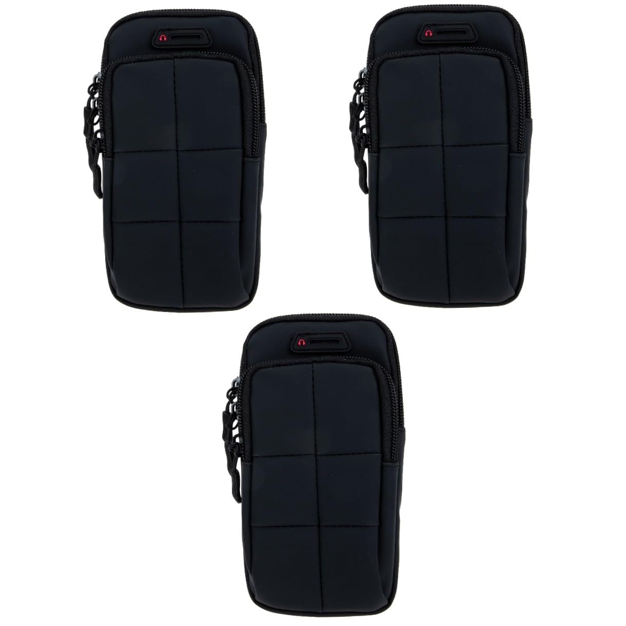 Housoutil Lot De 3 Brassards pour Téléphone Portable Pochette De Rangement Confortable pour Lentraînement