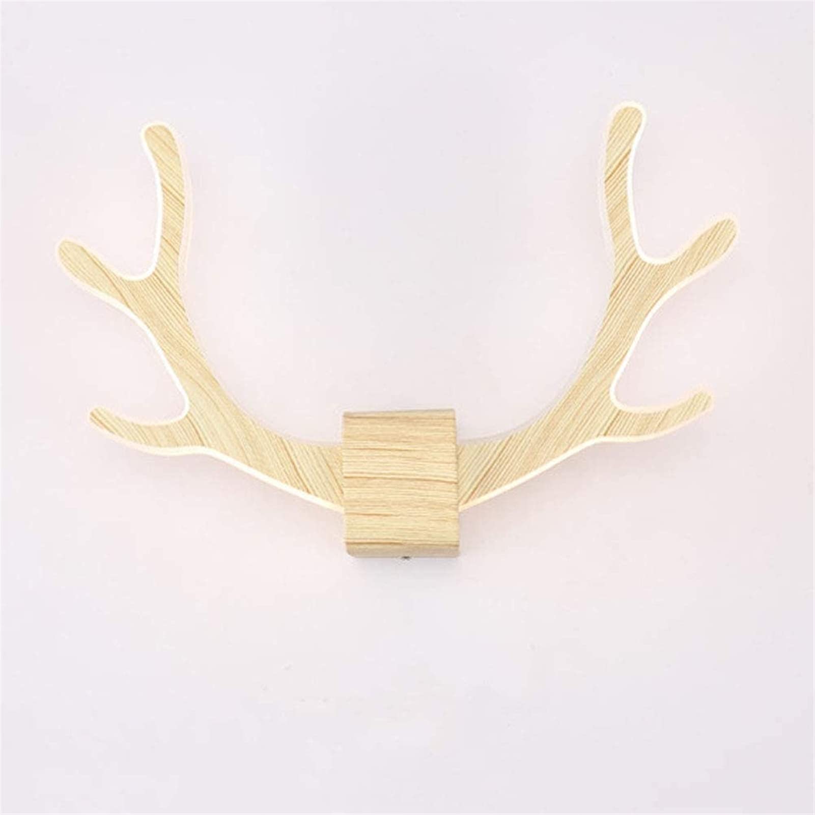SXWNBIFH wall lamp Wall Lamps,Modern Led Wall Lights,Deer Antler Wall Light Fitting, Indoor Sconce 8W Bedside Wall Lamp Background Wall Lighting for Living Room/Bedroom/Study/Corridor/Aisle/Wood/2700