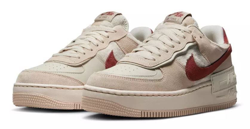 Nike AF1 Shadow Shimmer/Stone/SANDDRIFT DZ4705 200 Women's Size 7