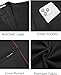 COOFANDY Mens Blazer Jacket Business Casual Lightweight Fashion Sports Coats Black, XL