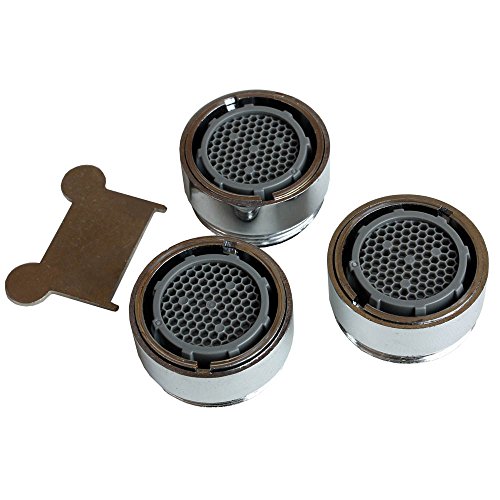 Preisvergleich Produktbild Wassersparer 3er Set mit Diebstahlschutz Strahlegler