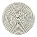 Saundra Peal 100% Twisted Cotton Rope 1/2", 25 Feet,(1/2"x25'-Natural)