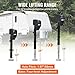 VEVOR Electric Trailer Jack, Power Tongue Jack Weight Capacity 4000 lbs, 9.84