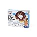 BigMouth Inc. Chocolate Donut Pool Float, Funny Inflatable Vinyl Summer Pool or Beach Toy, Patch Kit Included, Giant Swim Tube, Fun Summer Toy