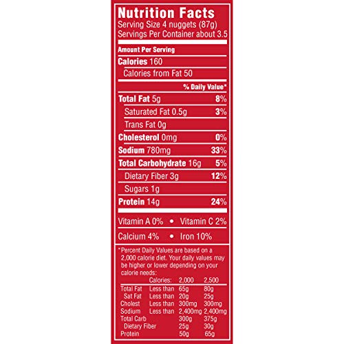 BOCA Original Vegan Chik'n Veggie Nuggets (10 oz Bag)