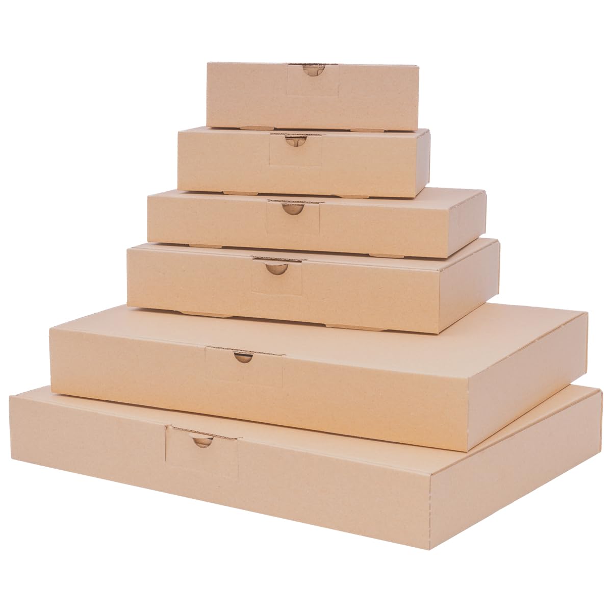 verpacking Cajas para Carta Máxima 320 x 225 x 50 mm Marrón [tamaño y cantidad a elegir] DIN A4 Maxi Carta MB-4 Caja de envío para correo de mercancías 50 unidades