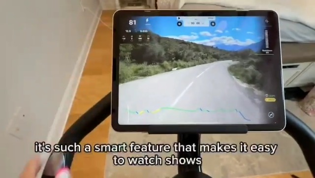 Hillhub Cyclette Compatta Pieghevole: Bici Da Allenamento Indoor Con Supporto Tablet - 3