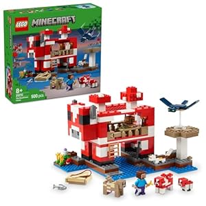 Amazon.co.jp - レゴ® マインクラフト ムーシュルームハウス 21270
