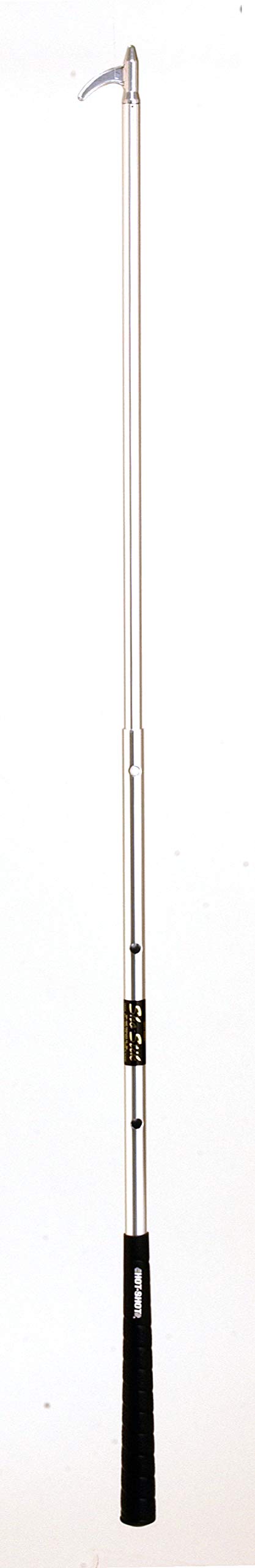 HOT-SHOT® Adjustable Sho-Stic | Livestock Show Stick | Adjustable Cattle Sorting Stick (Silver, 1, Count)