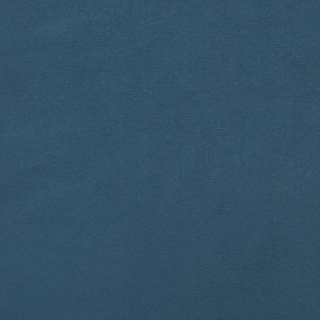Materac ze sprężynami kieszeniowymi, średni, ciemnoniebieski, 80 x 200 x 20 cm, aksamitny, oddychający z zimną pianką, ergonomiczny, dwustronny, do sypialni, pokoju gościnnego i łóżka