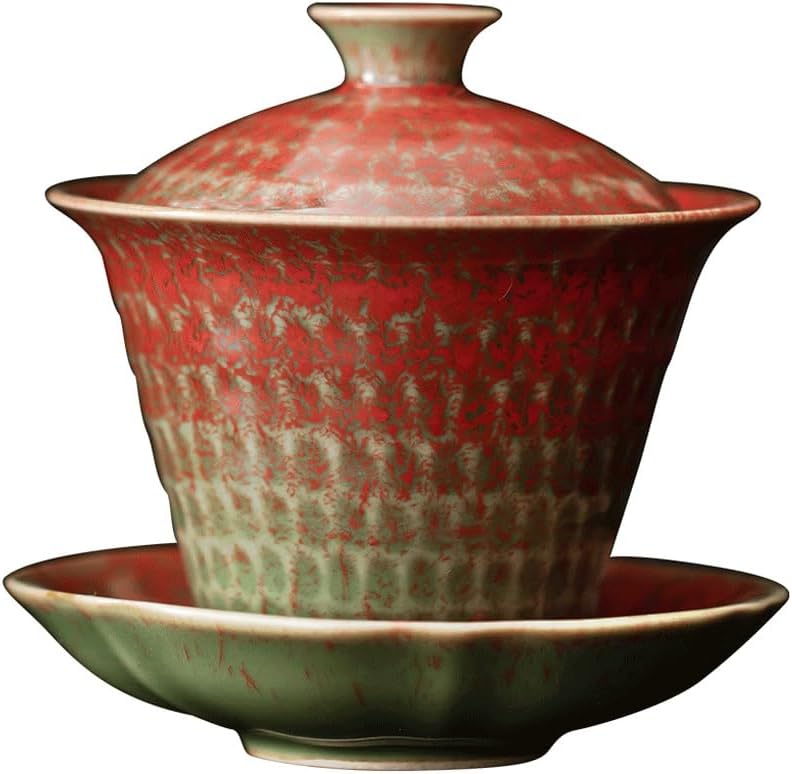 Ceramic Covered Cups Tea Kilns Transformed Into Three Talented Bowls Offering