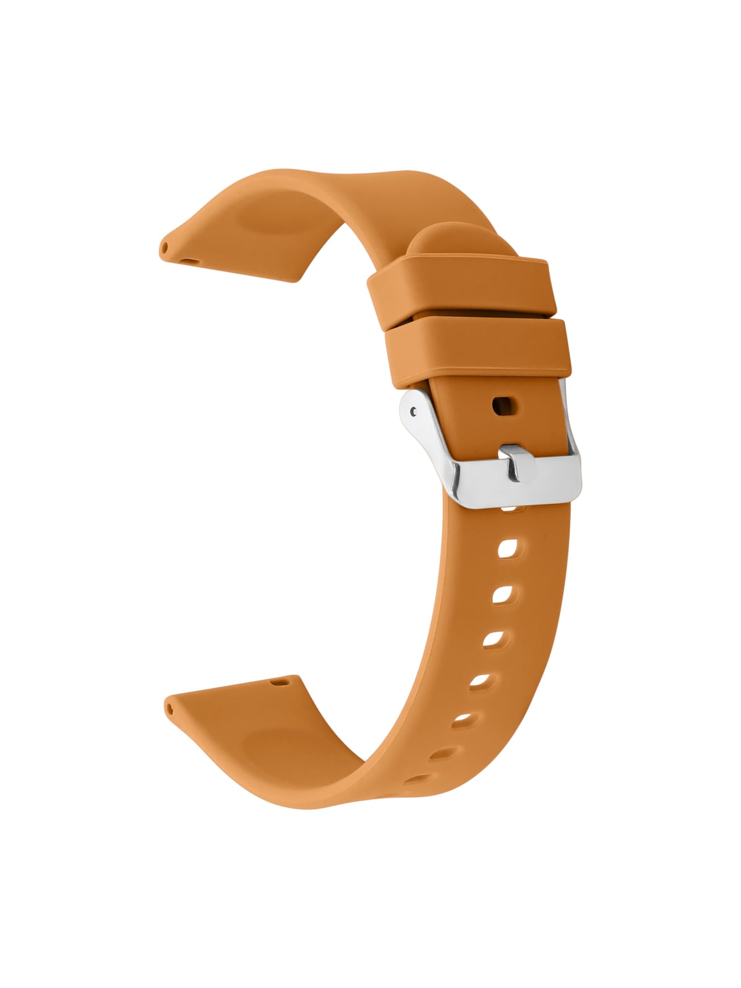 BIG SHOT Soft Silicone 22mm Watch Strap with Secure Buckle Lock, Compatible with Galaxy 3 45mm/ Gear S3 Classic GT3 46mm & Watchs with Lug Size 22mm (Tan, 22 MM) (B0D9N4G2TS) Amazon Price History, Amazon Price Tracker