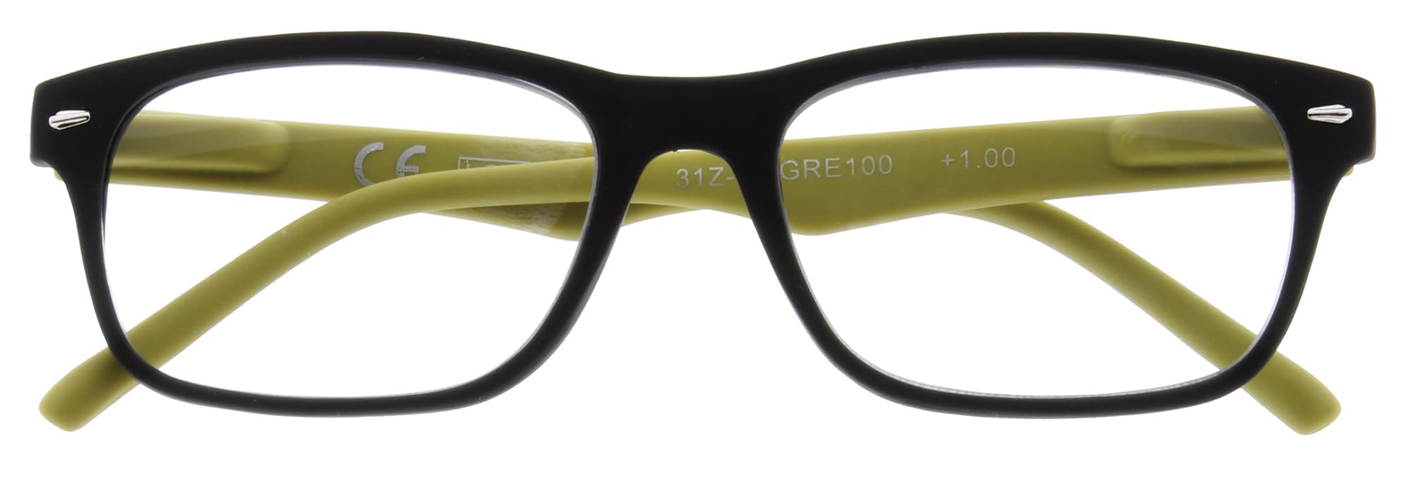 Zippo Unisex Black Reading Glasses 31Z-B3-Gre150 +1.50