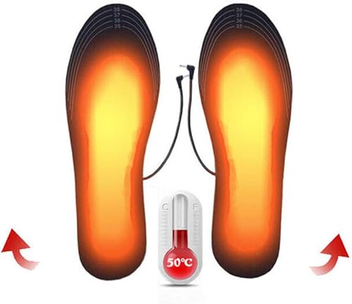 Almohadillas térmicas recargables por USB, plantillas térmicas eléctricas personalizables para exteriores, camping, esquí, caza, calentadores de