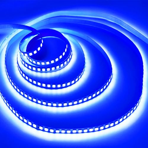 Tira LED impermeable IP65 azul 5m 600 LEDs SMD5054 miniatura 2
