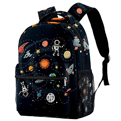 Sac à dos enfants espace et fusée pour l'école et les sorties de weekend