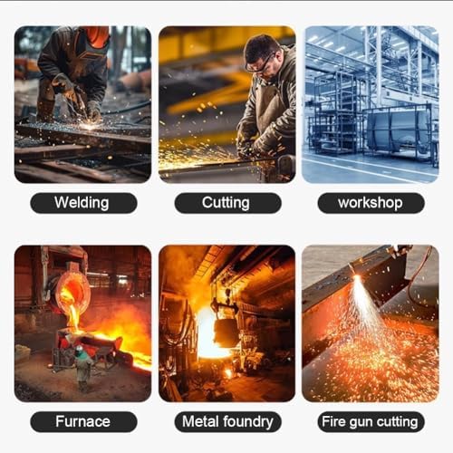 Flame-Resistant Welding Screen Panel - Fireproof Industrial Safety Barrier for Welding, Grinding & Hazardous Work Environments - Durable Protective Workshop Enclosure