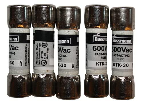 Ktk-30 Fast Acting Limitron Fuse 600 Vac 30A (5 Pack) #TOP3