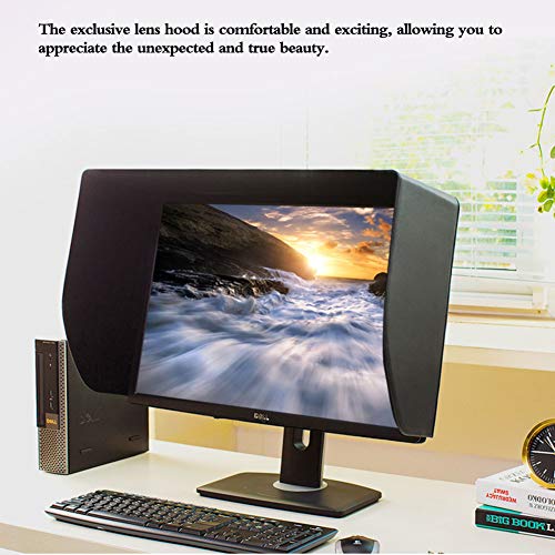 Image of 27-Inch Computer Screen Hood, Anti-Stray Light, Eye Protection, Office Gaming Multi-Function Hood, Suitable for Screen Frame Width 63.5-65.5Cm