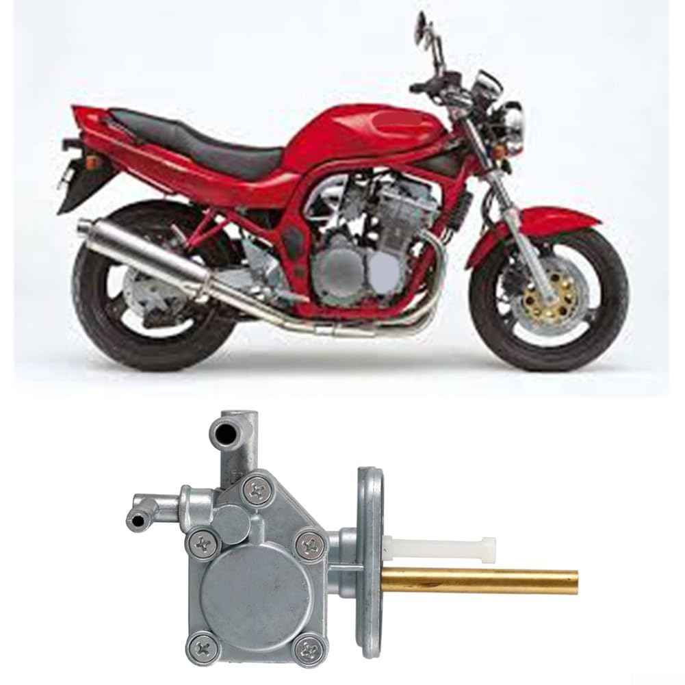 Válvula de grifo de gasolina para motocicleta Bandit GSF600 GSF1200 1995-2004 Pieza de repuesto 44300-26E00 44300-26E01 Montaje de metal de plástico de ajuste directo