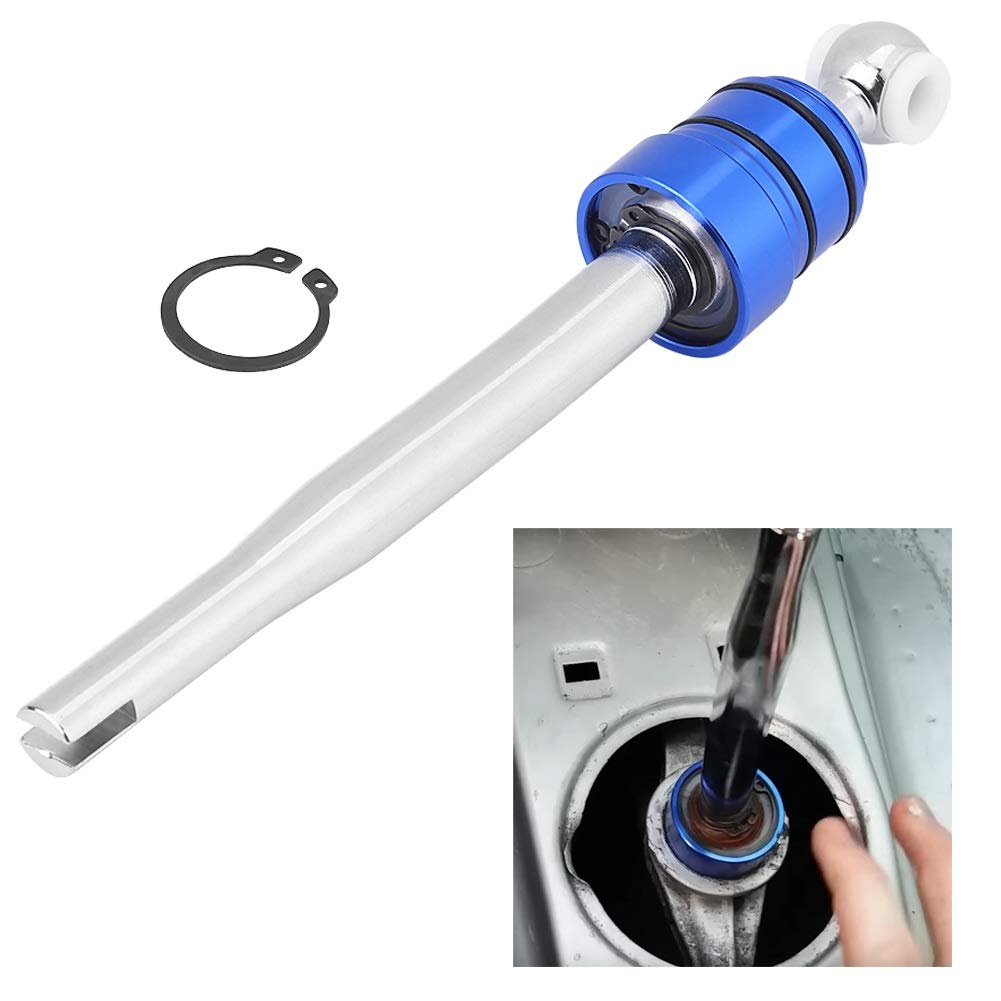 Dewin Silver + Blue Short Throw Shifter, Quick Shift Short Throw Shifter For E30 E36 E39 E46 M3 M5 3/5 Series