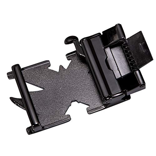 Barry.Wang 2PC Ratchet Belt for Men Bat Belt X Buckle,Gold Crocodile Buckles Genuine Leather Adjustable Casual 1 3/8" Mardi Gras Carnival Parade Gift3