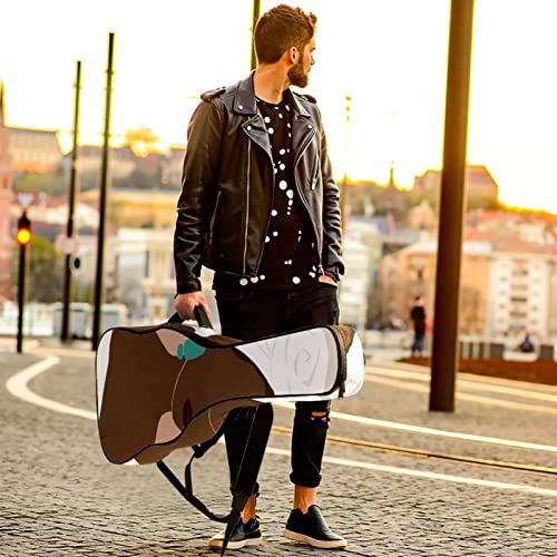Housse imperméable pour guitare acoustique avec double bandoulière et poche Motif grenouille, Multicolore 05, 42.9×16… - Les Beatles, Paul McCartney, John Lennon, RIngo Starr, George Harrison Housse imperméable pour guitare acoustique avec double bandoulière et poche Motif grenouille, Multicolore 05, 42.9x16… – Image 7