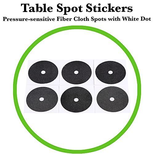 JAPER BEES Billiard Pool Balls with Triangle Ball Rack, Cue Chalks, Table Spot Stickers & Tip Replacements - Pool Table Accessories - Image 6