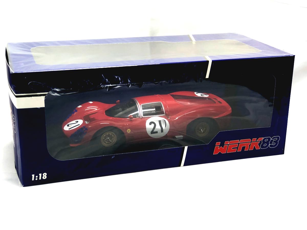 Ferrari 330 P3 Coupé #21 Bandini/Guichet 24H Le Mans 1966 1:18 Werk83