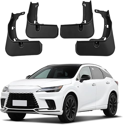 ZanLIn Car mudguard suitable for Lexus RX 2023, Mud Flaps Splash Guards Replacement Decorative Mudguard Wheel Baffle Protection