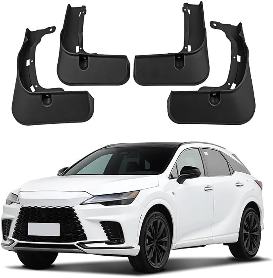 Bavettes garde-boue Lexus RX 2023 pour eviter la boue et le sable