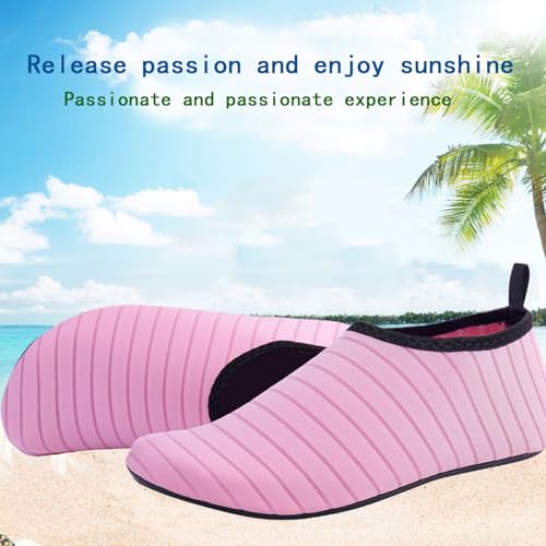 Water Sports Shoes for Women Men Barefoot Quick-Dry Aqua Socks Slip-on for Beach Swim Surf Exploration Yoga Exercise Beach Casual Sandals Fitness Shoes2