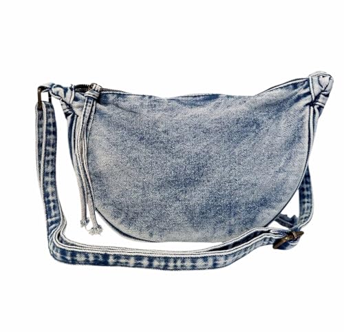 Jeamis Jeans Denim Tasche Schultertasche Crossbody Bag Canvas Bag...