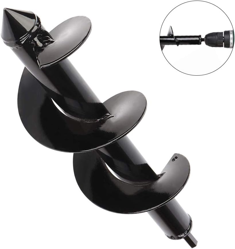 Flаѕh Dеаlѕ - 60% оƒƒ Garden Auger Drill Bit Digging Bulb Drill Bit Garden Plant Flower Bulbs Auger Rapid Planter Bulb Farm Planting Spiral Digger Tool for Bedding Bulbs Seedlings (3inch x 12inch ) Flаѕh Dеаlѕ - 40% оƒƒ Garden Auger Drill Bit Digging Bulb Drill Bit Garden Plant Flower Bulbs Auger Rapid Planter Bulb Farm Planting Spiral Digger Tool for Bedding Bulbs Seedlings (3inch x 12inch )