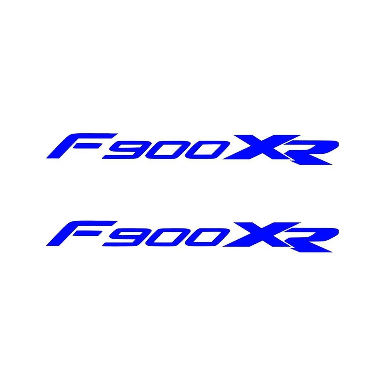 for F900XR Sticker F 900 XR F900 900XR Motorcycle Glow Stickers Waterproof Decal(Blue,2cm*12cm)