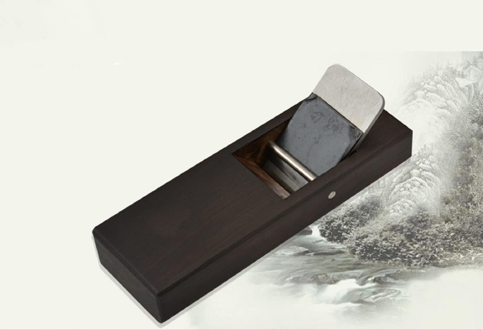 Mini cepilladora de mano, herramienta de avión japonés para bricolaje carpintería, recorte, cepillado de madera (10")