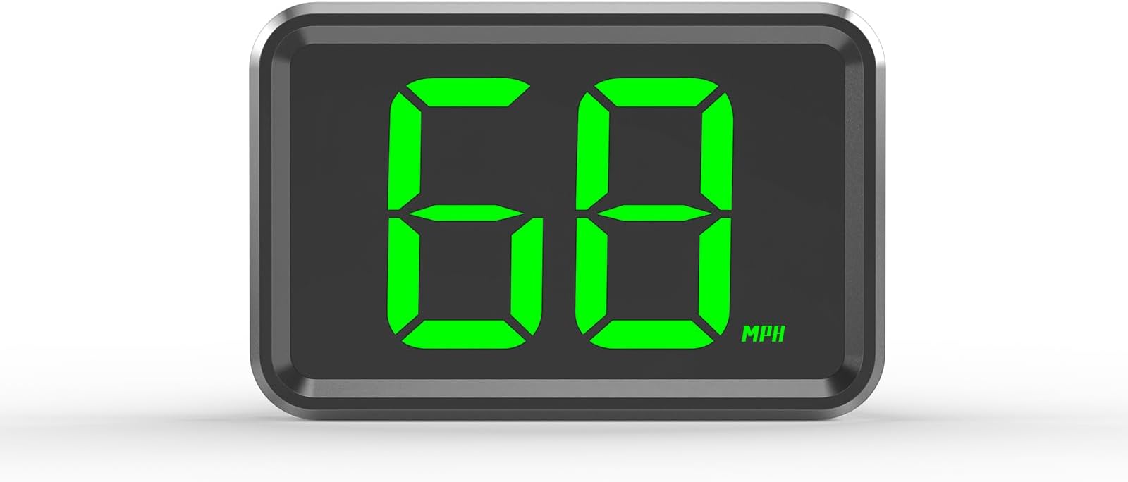 GPS Digital Speed Meter with MPH, Car Head Up Display for All Cars, USB Cable Plug & Play (X1-Green-New)