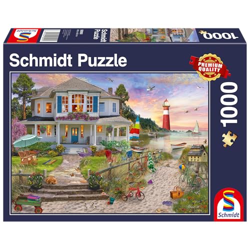 Schmidt Spiele Das Strandhaus, 1.000 Teile Puzzle