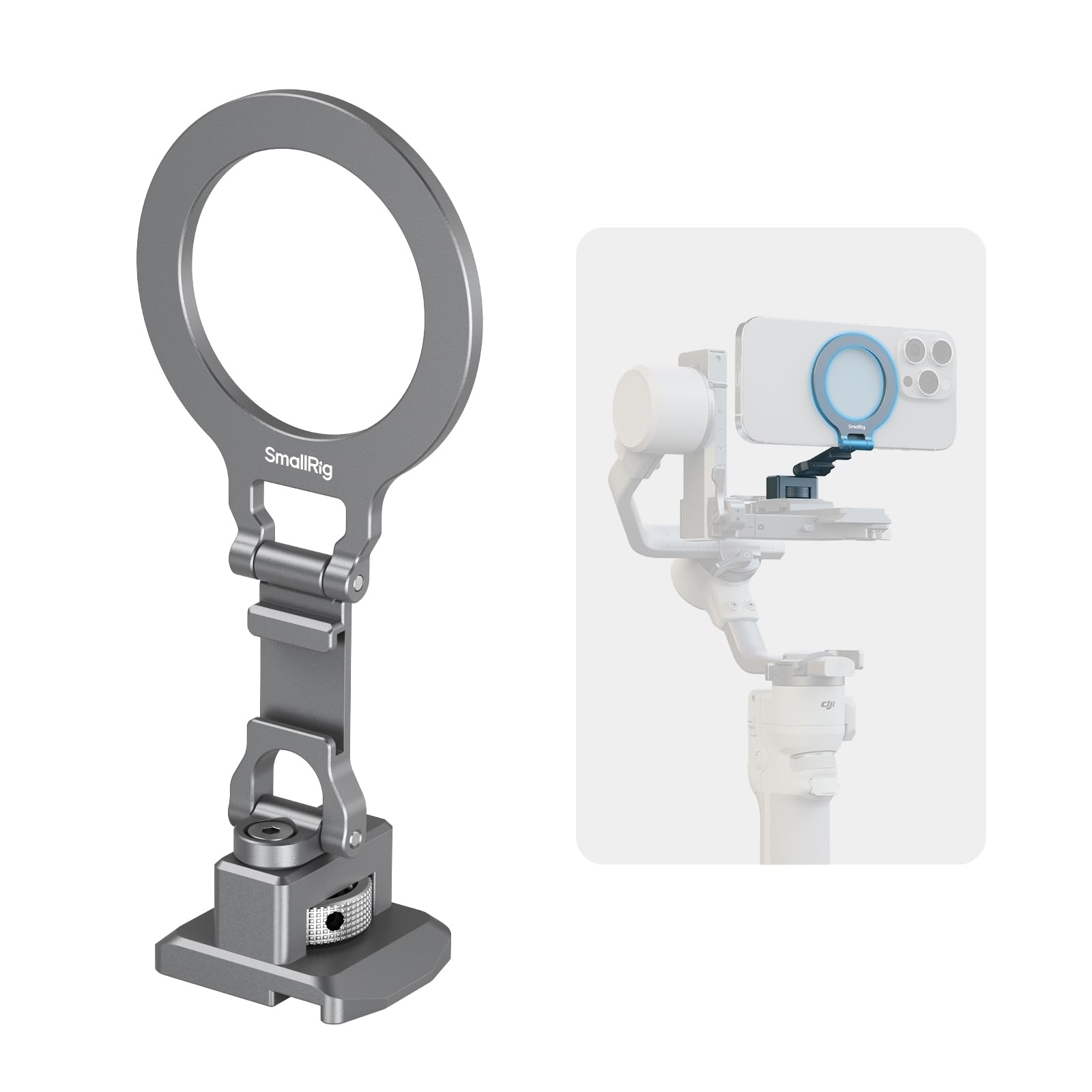 SMALLRIG Schnellwechselplatte und Klemme für Arca-Swiss Standard, mit