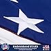 Jetlifee American Flag 5x8 Outdoor, 5x8 Flags Outside, All Weather US Flags with Embroidered Stars Sewn Stripes Brass Grommets, Vivid Color, Polyester USA Flag for Outdoor Indoor (5 by 8 Foot)…