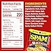 SPAM Single Bacon 2.5oz Individual Pouch (Pack of 12) Fully Cooked Pork and Ham, 9g of Protein, 0g Trans Fat, Low Carb, Keto-Friendly, Gluten Free, Easy Open Pouch, Perfect for Sandwiches & Breakfast
