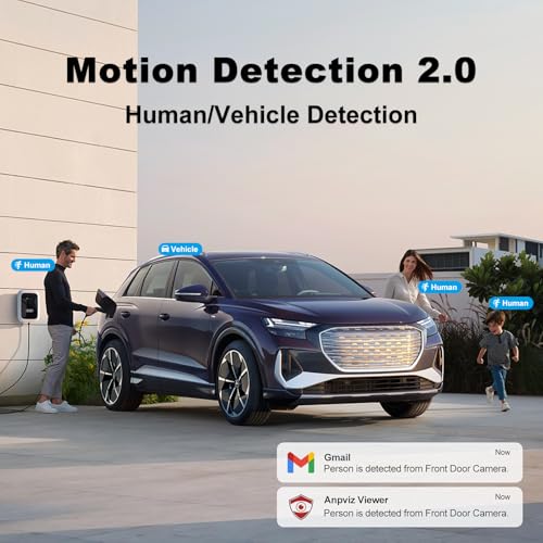 Anpviz 5MP PoE IP Active Deterrence Camera, Wired Security Camera Outdoor - image 5