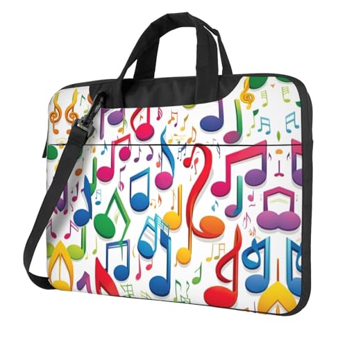 Sacoche pour ordinateur portable motif musical une idée cadeau originale pour passionnés
