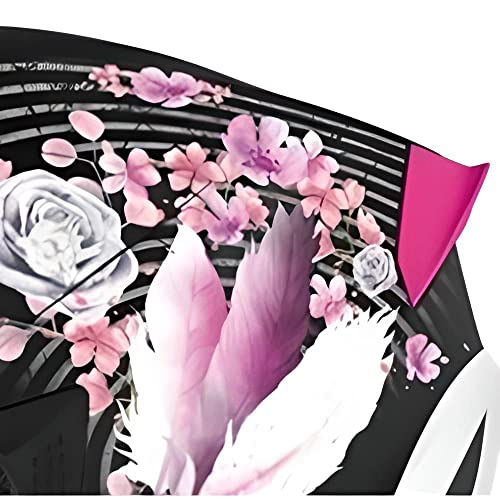 Aleron arrière Twist 2.0 rose mat accessoire casque moto aérodynamique