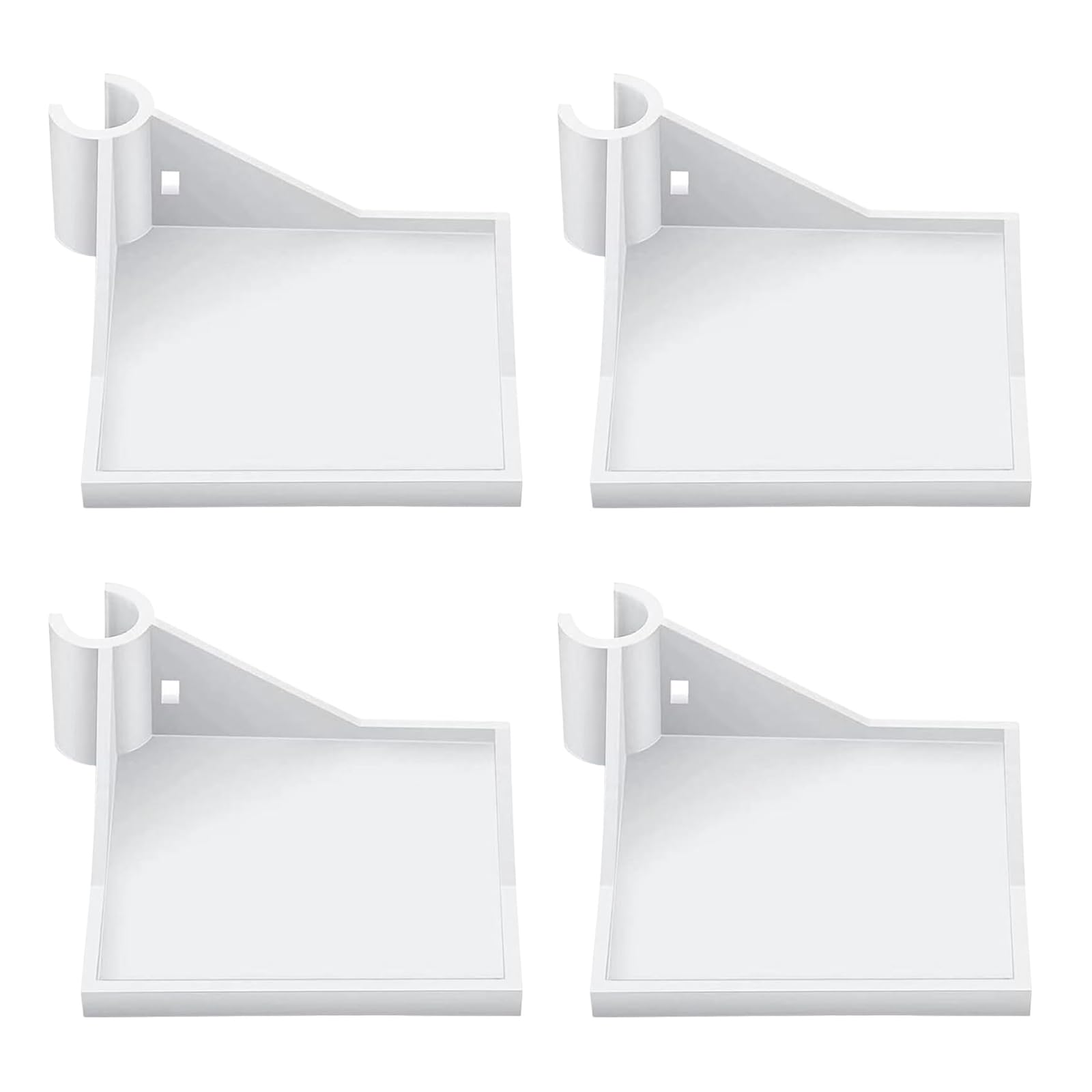 4 Piezas Accesorios para Tienda de Cultivo, Estante Esquinero para Cámara, Accesorios de Cultivo, Accesorios para Caja de Cultivo, Estante de Cultivo Versátil, Kit de Tienda de Cultivo