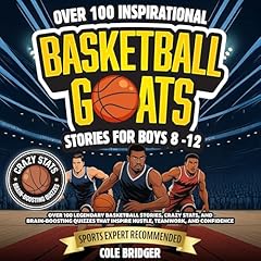 Inspirational Basketball GOATS Stories for Boys 8-12 Titelbild