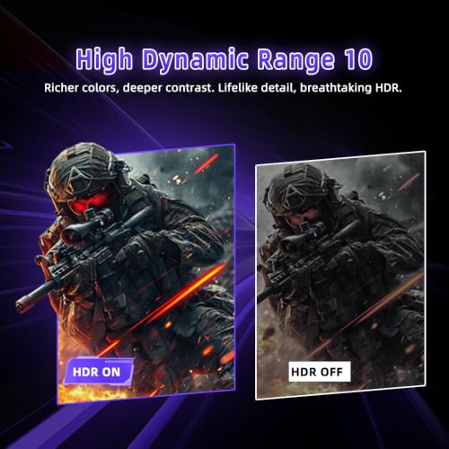 Image of Viewedge 27 inch 4K 160Hz Computer Monitor 1ms UHD 2160p IPS Gaming Monitor | HDR 10, 100% sRGB, Bluelight Filter, 2 HDMI & 2 DP Port, Support Crosshair Adaptive Sync and Wall Mounted