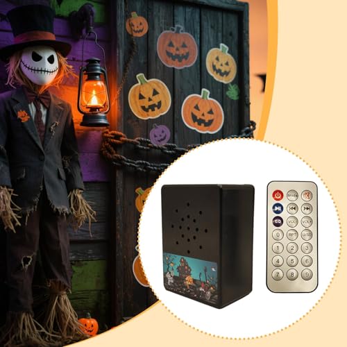 Enceinte Halloween avec sons d'horreur et haut-parleur portable de fête - 6